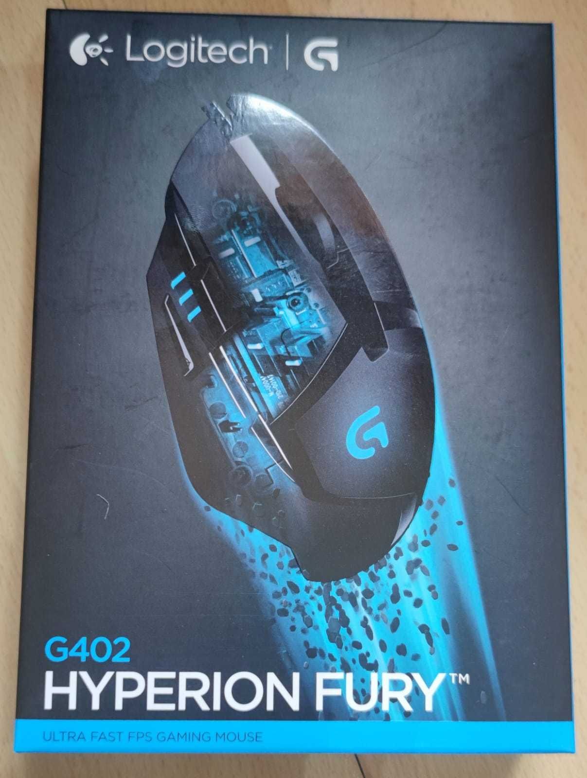 RATO LOGITECH G402 HYPERION FURY - novo, na caixa!