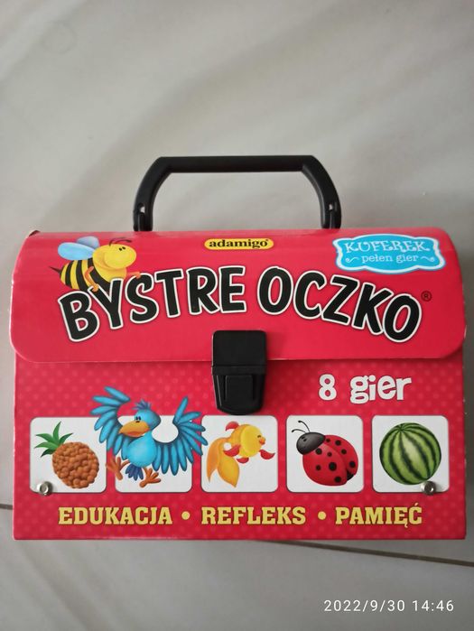 Gra edukacyjna kuferek bystre oczko