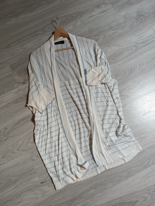 Narzutka plażowa letnia boho kardigan cienki kimono Reserved L damskie