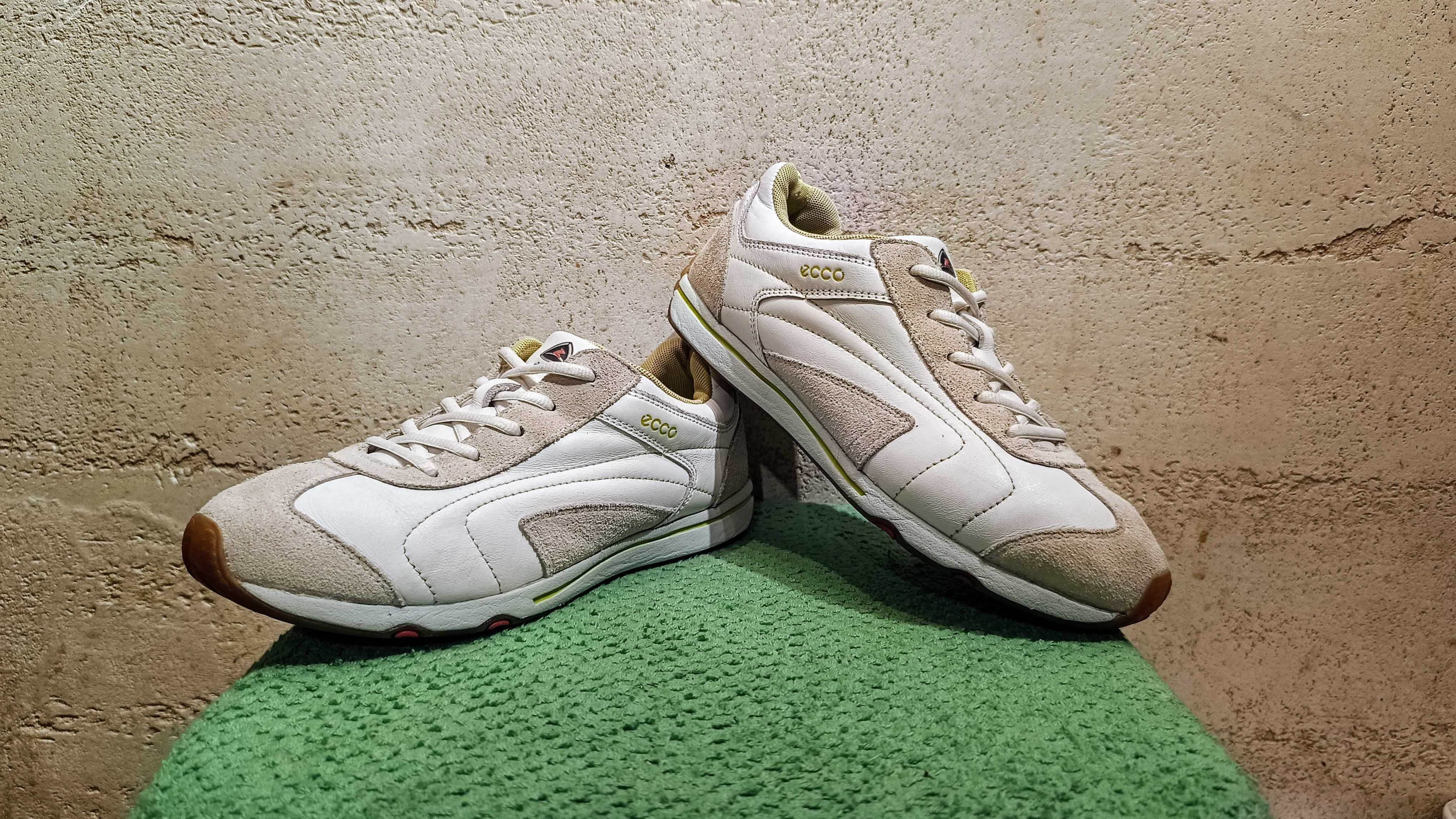 Damskie sneakersy ECCO RECEPTOR r.38 skóra stan bardzo dobry