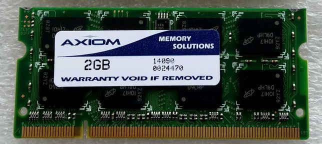 2 Gb DDR2-667 SO-Dimm Axiom