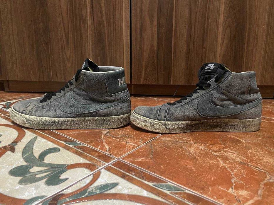 Кеды Nike Zoom Blazer Premium SB Mid Faded Black