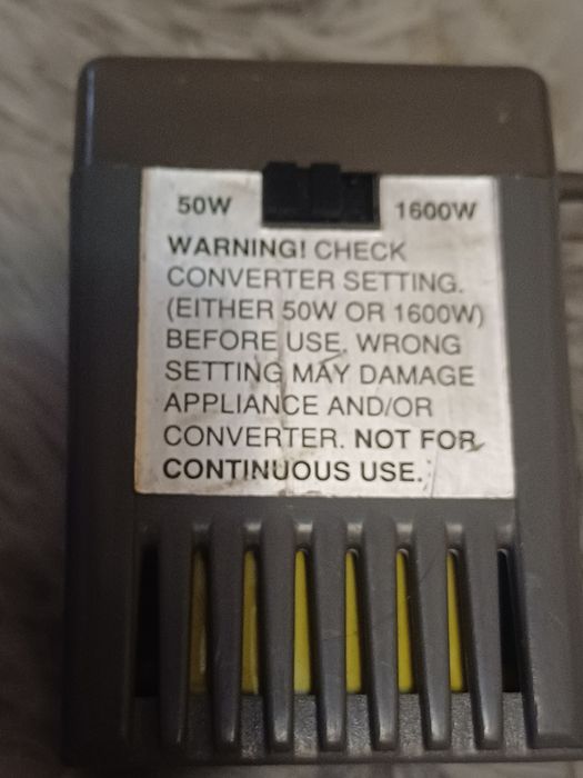 Перетворювач напруги із 220 на 110