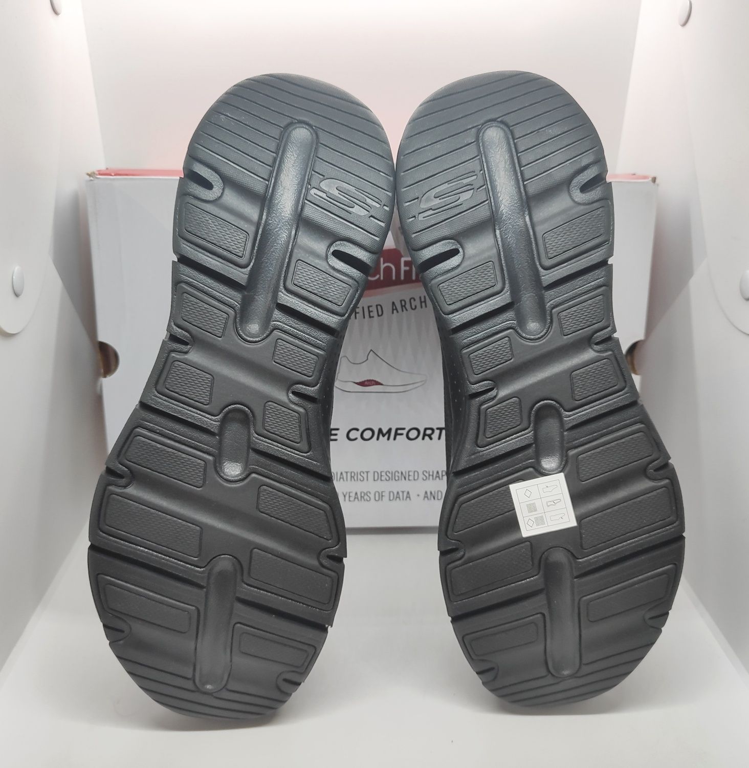 Стрейч 28 28,5 29см кроссовки слипоны Skechers Arch Fit оригинал