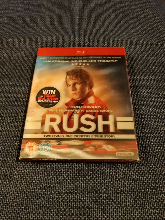Blu Ray do filme "Rush", com slipcase (portes grátis)