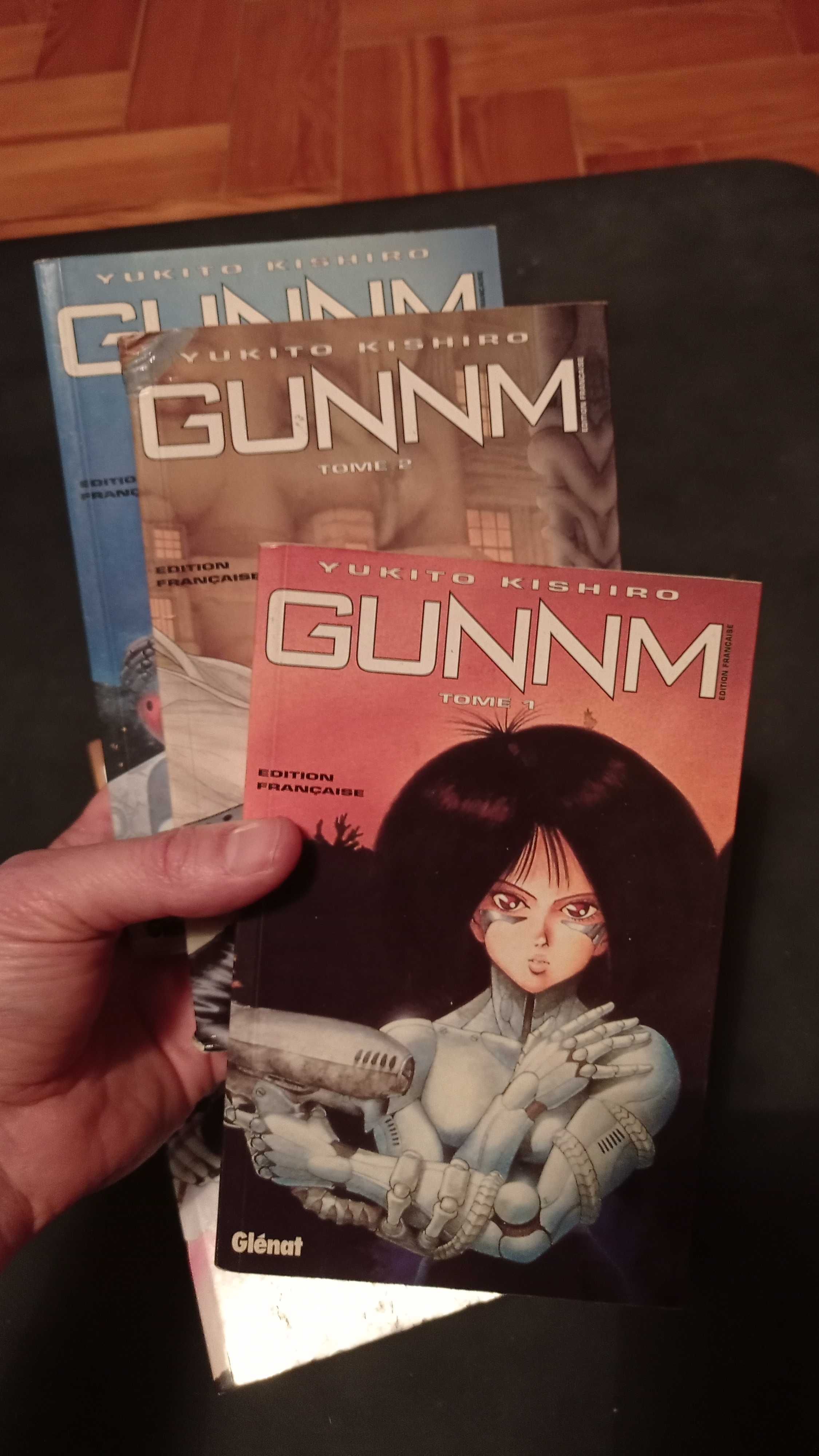 Manga - GUNNM em francês - nºs 1 a 7