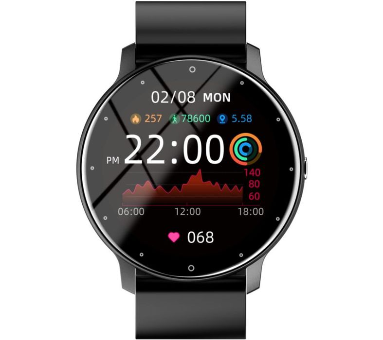 Smartwatch Rubicon RNCF01-2 Czarno-Czarny DOSTAWA GRATIS