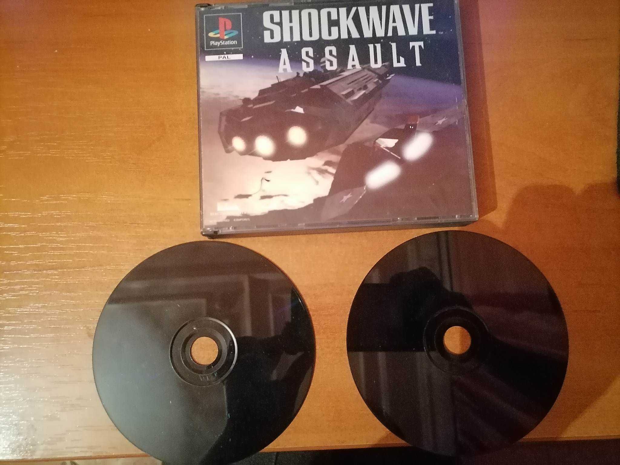 Shockwave Assault BIG BOX PS1 PSX Playstation 1