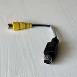 Kabel przejściówka S-video, RCA cinch 14 cm