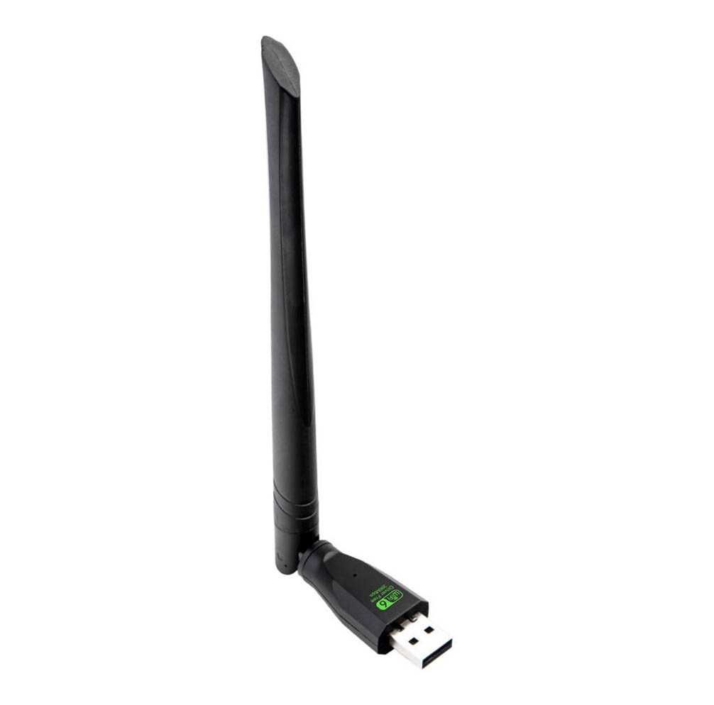 USB WiFi адаптер AIC8800 | Антенна 5 дБ | 286 Мбит, 2.4 Гц, 802.11ax