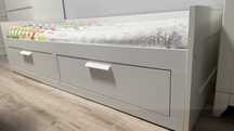 Cama Brimnes (IKEA) Branca