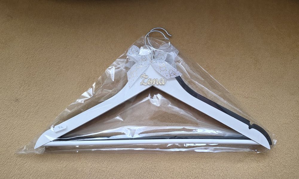 Wieszaki "Mąż" "Żona"