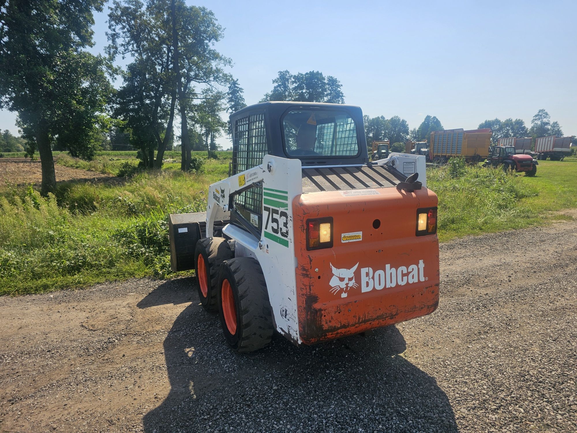 Bobcat 753 minia ładowarka