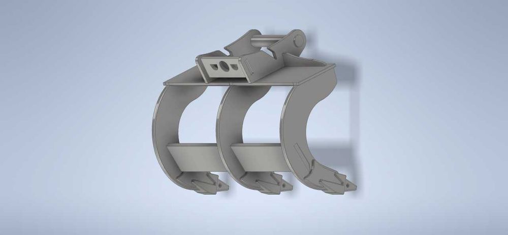 Karczownik Ripper zrywak korzeni do koparki minikoparki