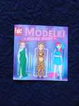 Książeczka Modelki + 102 naklejki dla stylistki