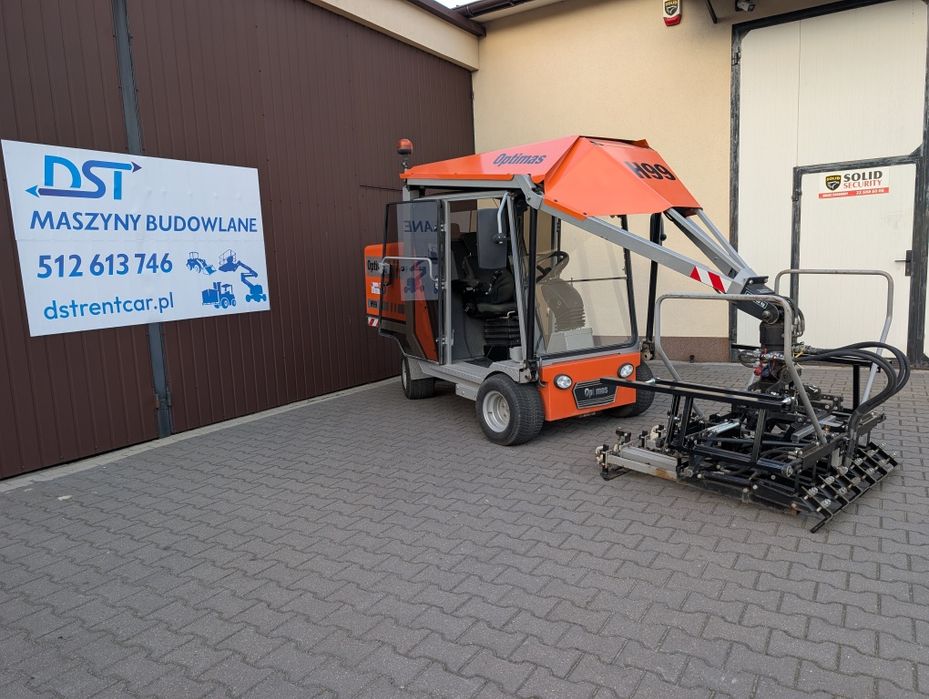 Wynajem układarka do kostki brukowej optimas h88,h77,h88