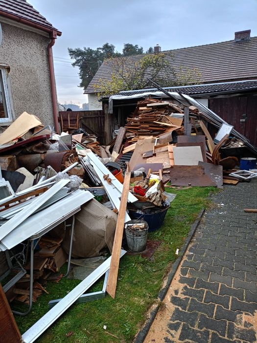 Wywóz, utylizacja, Opróżnianie, porządki, kontener