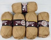 22.Włóczka Oren Bayan Merino Gold 49%Merino 51%Akryl zestaw 450g