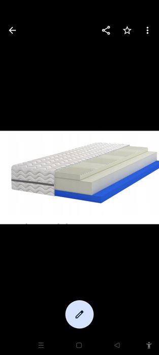 Materac Visco HR 7-strefowej H2/H3 160/200 mało używany