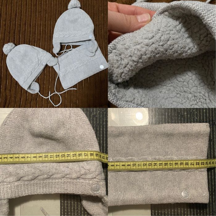 Дитячі шапки комплект шапка+хомут