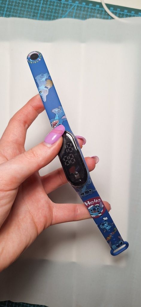 Zegarek lilo & stitch opaska cyfrowa led