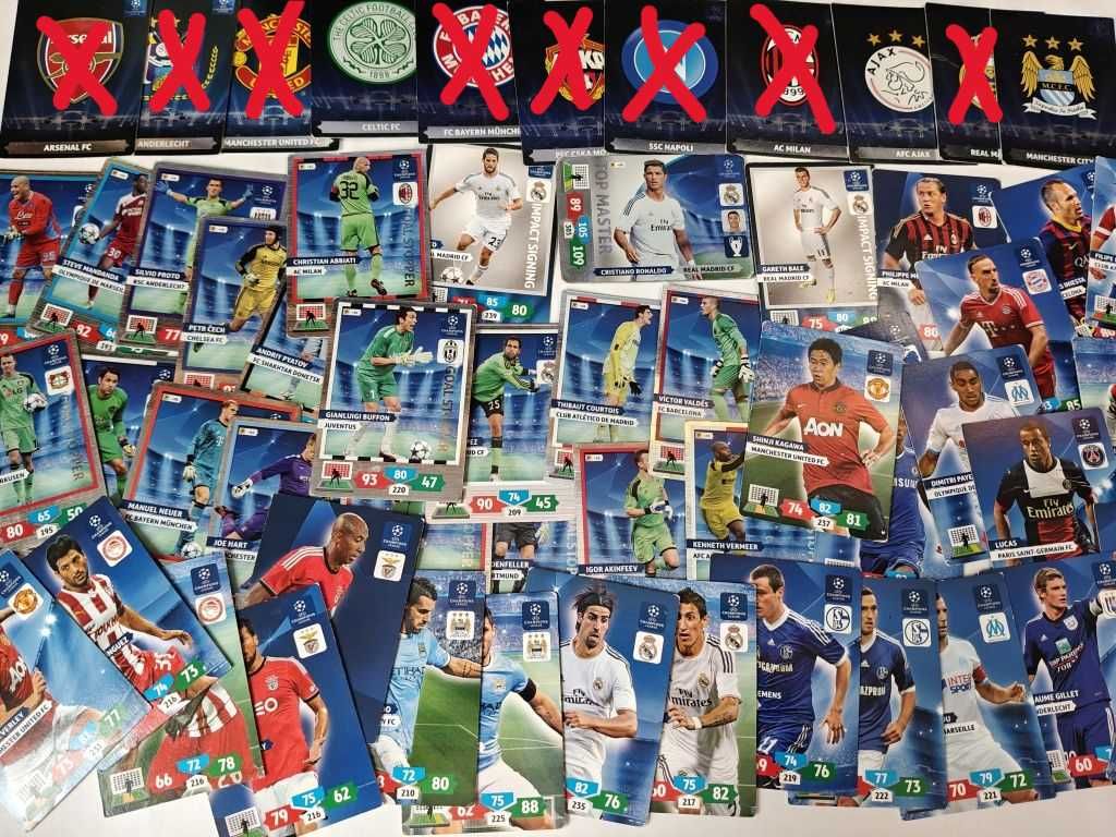 Karty Panini Champions League 2013-14