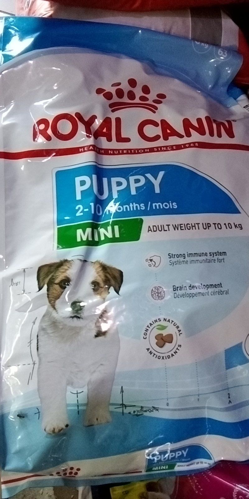 Royal Canin mini puppy 8кг