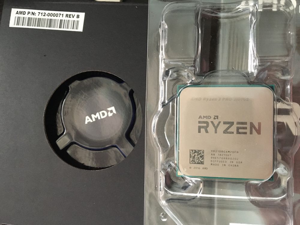 Processador AMD Ryzen 3 PRO 2100GE