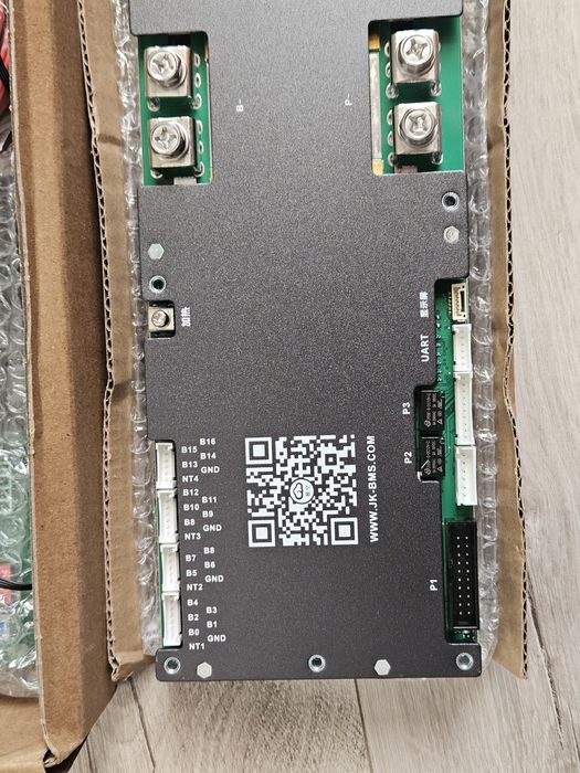 PB1A16S15P, БМС, lifepo4, Jikong, плата балансування, інверторна