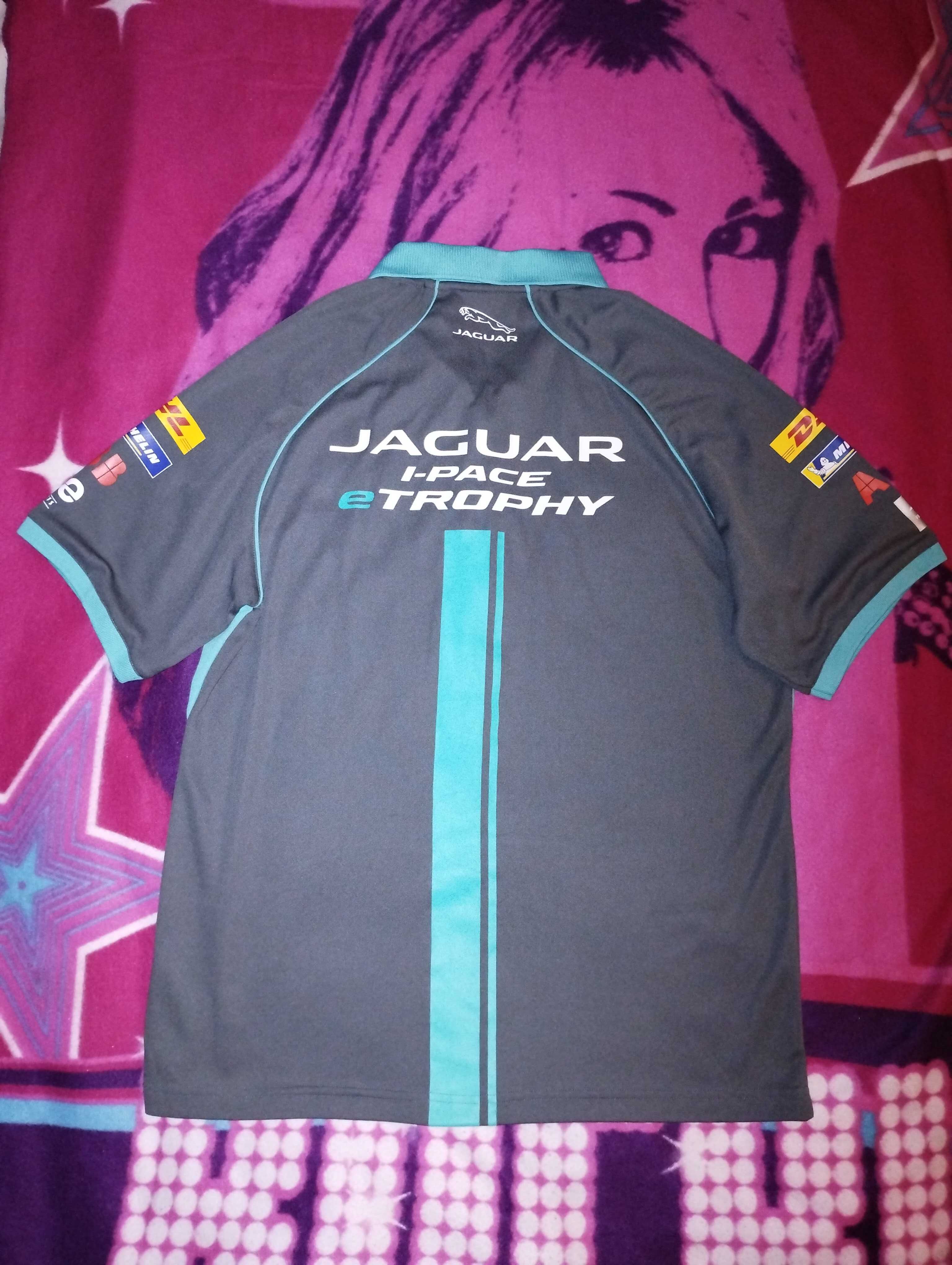 Koszulka męska polo JAGUAR i-PACE e-TROPHY XL