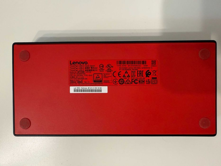 Stacja dokująca Lenovo ThinkPad Dock Gen 2 USB-C