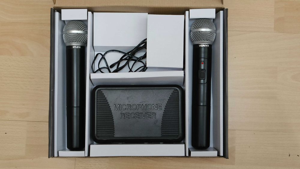 Vonyx STWM712 2x mikrofon bezprzewodowy