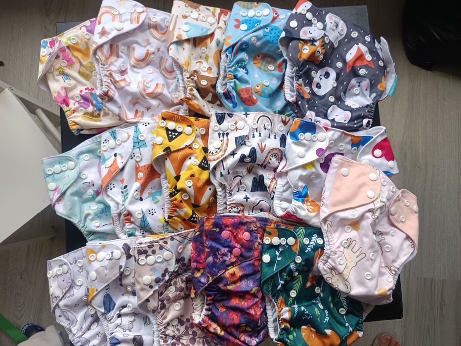 FRALDA DE PANO reutilizável + absorvente