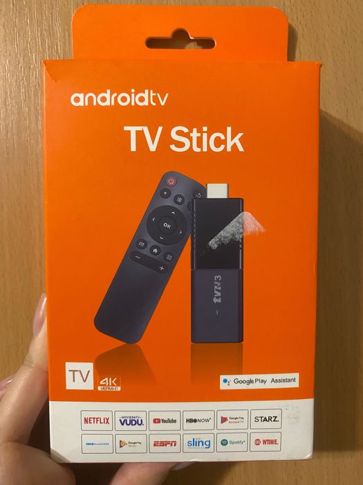 Смарт тв приставка Mi TV Stick 4K Android 11 2GB/16GB Global Black
