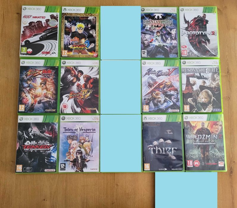 Konsola Xbox360 Slim 250Gb + 25 GIER