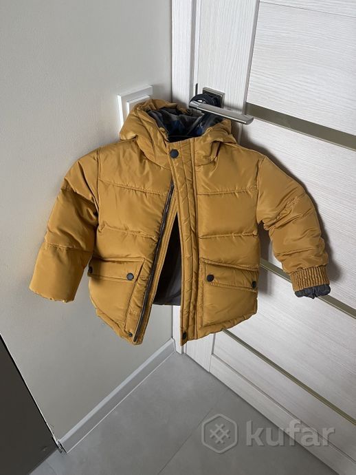 Зимовий пуховик zara для хлопчика, тепла куртка george
