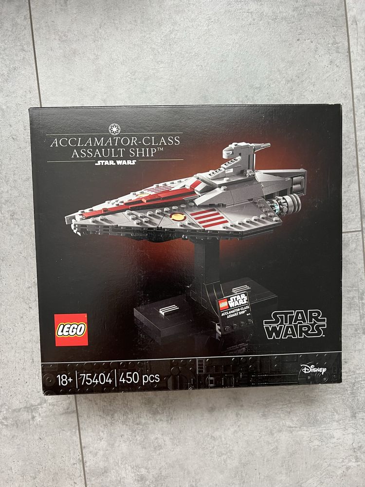 Lego 75404 Star Wars krążownik Acclamator Nowy