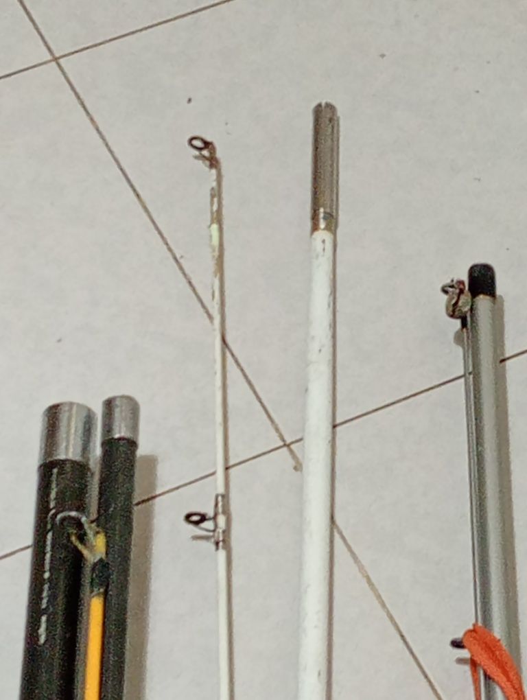 Canas de surfcasting.