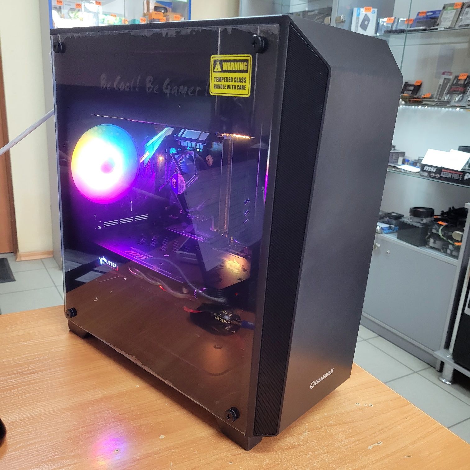 Ігровий комп'ютер Core i5-9400/Aorus Z390 Pro/MSI GamingX GTX 1060 6Gb