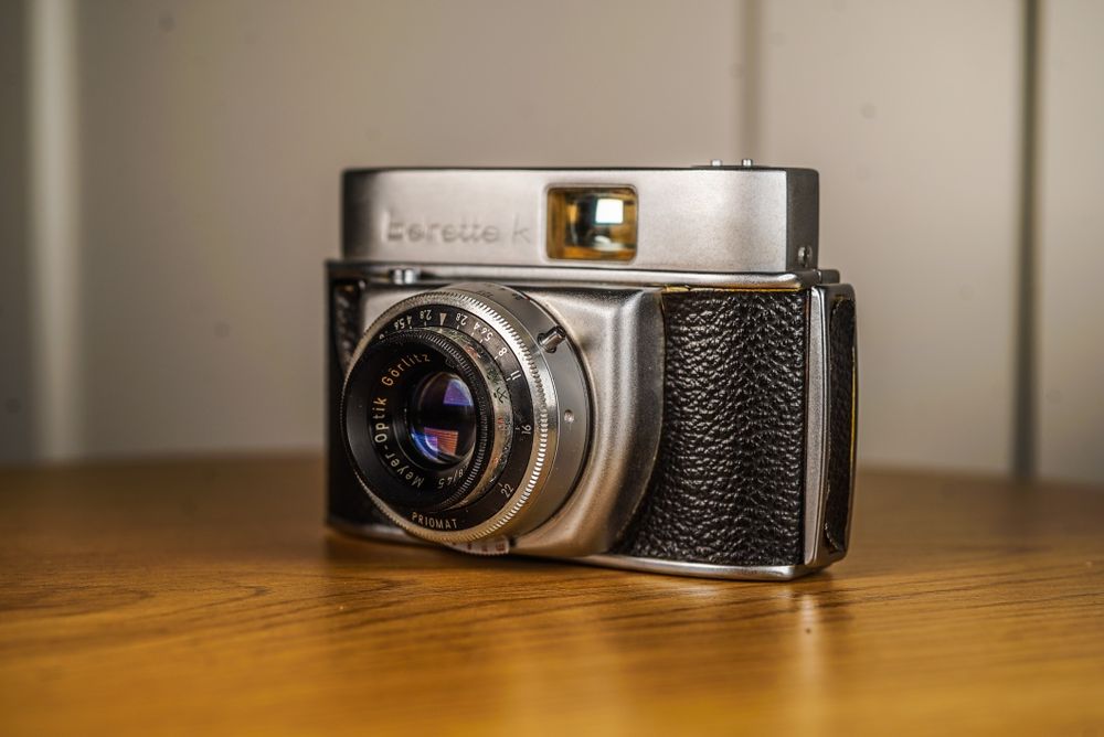 Aparat analogowy beirette k rapid dwie kasetki