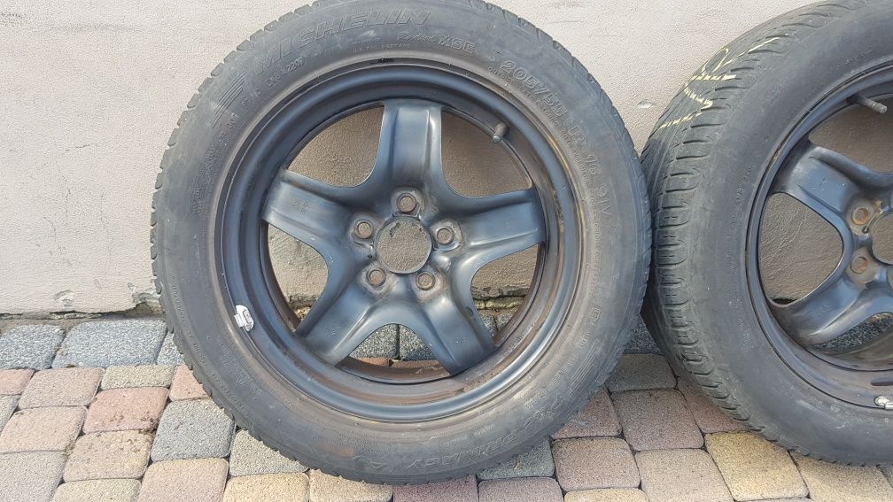 Koła Strukturalne Opel 16" 5x110 z oponami letnimi 205/55/16