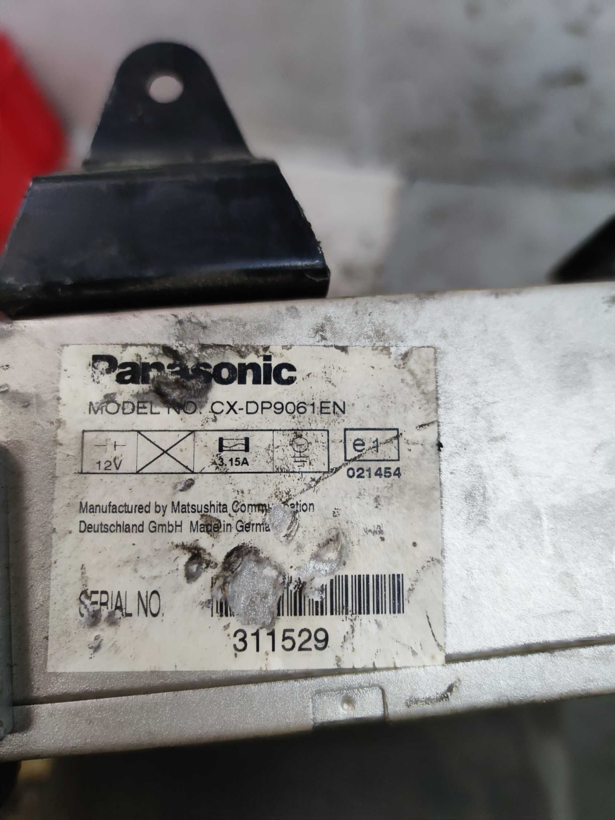 Zmieniarka Do Płyt CD Panasonic CX-DP9061EN