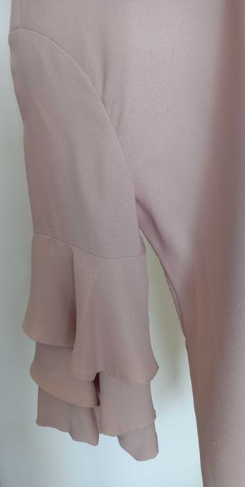 Sukienka beżowa ZARA