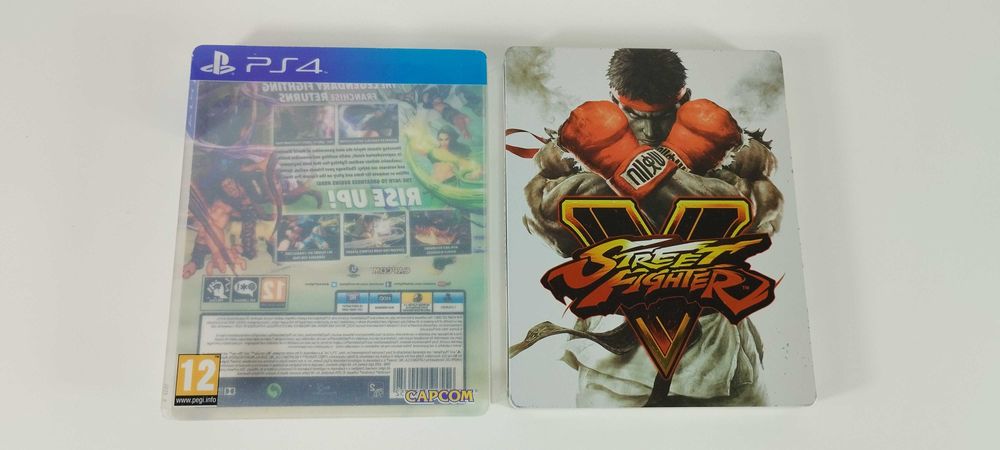 Street Fighter V Steelbook Playstation 4 PS4