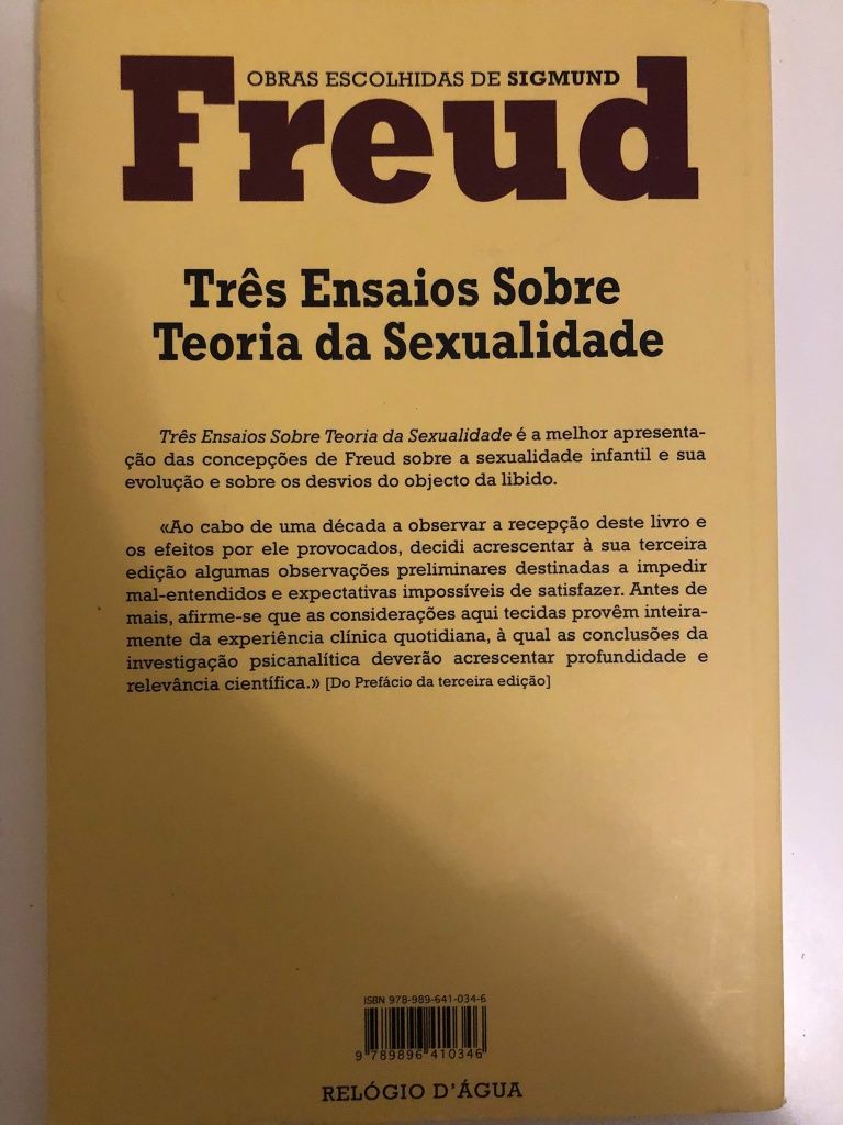 Livros Sigmund Freud