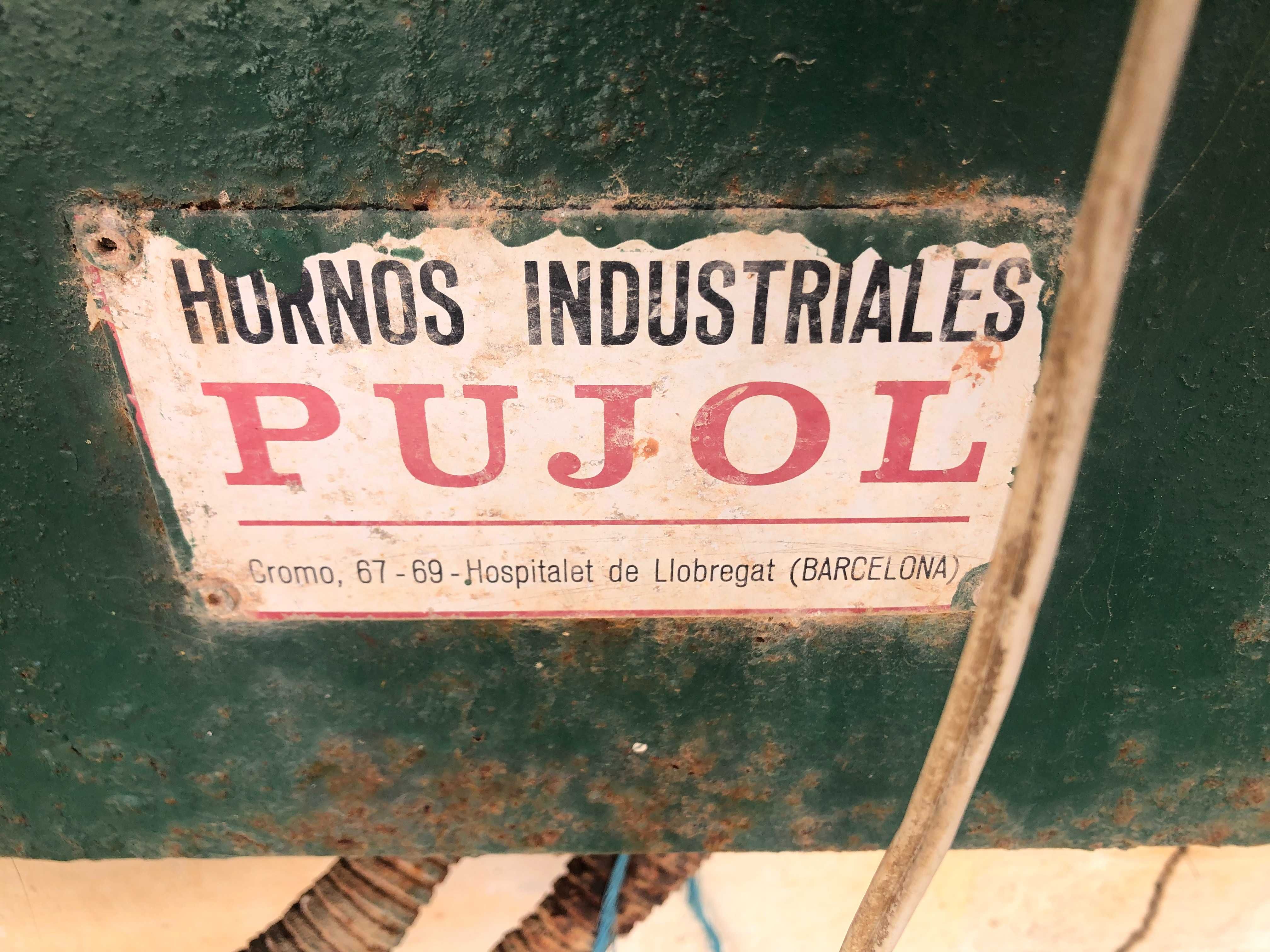 Forno de Cerâmica Industrial Usado Marca Pujol (Barcelona)