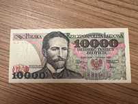 Banknot PRL 10000 zł, seria DR, UNC
