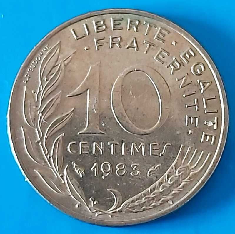 10 Cêntimos de 1983 de França