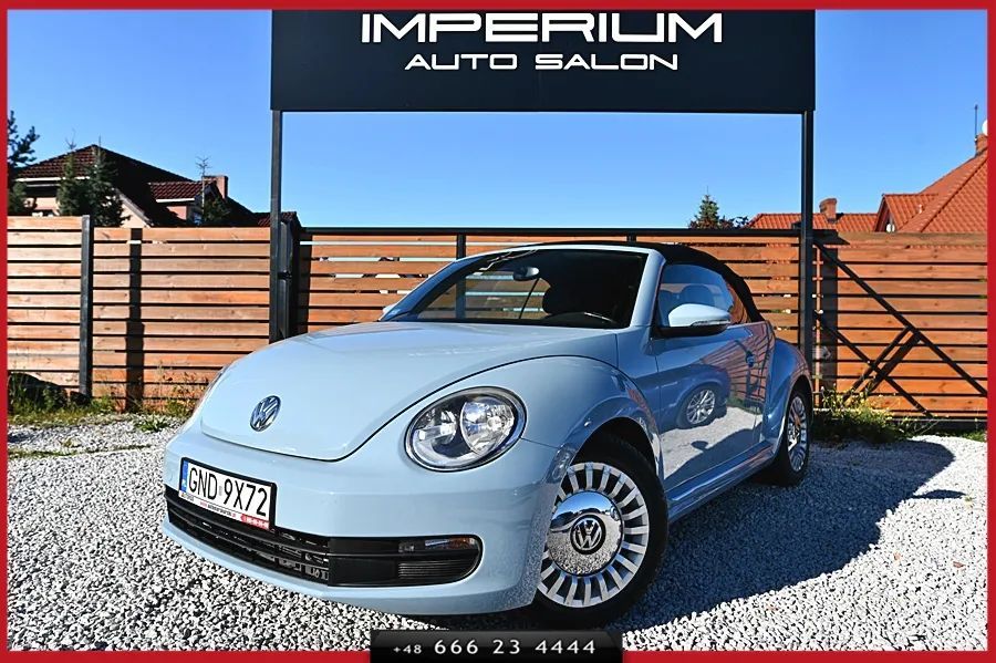 Volkswagen Beetle 1.8i 150km DSG EXCLUSIVE Cabrio Skóra Serwisowany Jak Nowy