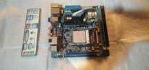 Комплект (читайте опис):asus F1A75I-I  DEluxe (ITX)+ а6-3650+4gb
